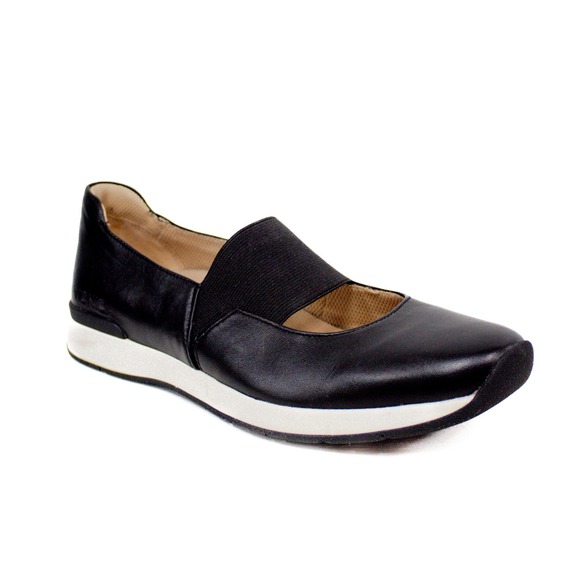 Vionic Cosmic Cadee Loafer Mary Jane Black Leather Comfort Shoes Womens Size 9.5 - Picture 1 of 14